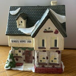 King’s Arms Inn Porcelain Vintage by Christmas Treasures